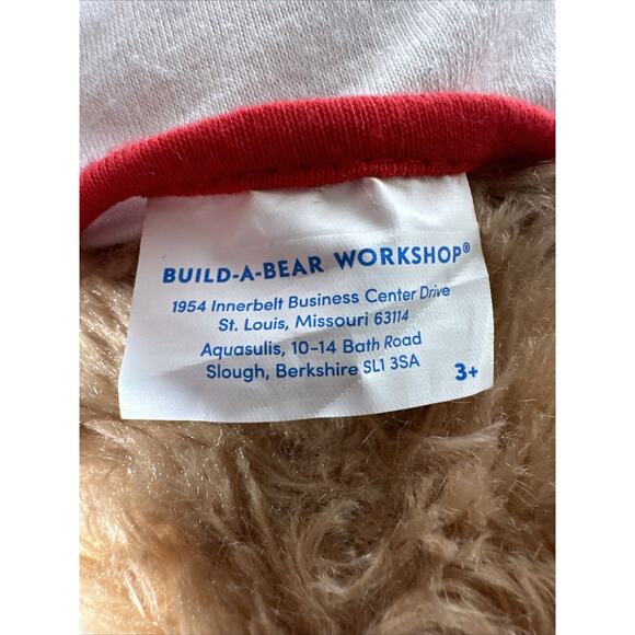 Build-A-Bear 16” Bear With Sound And Minions Shirt And Overalls BAB - Picture 7 of 14